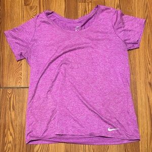 Nike Heathered Purple Tee